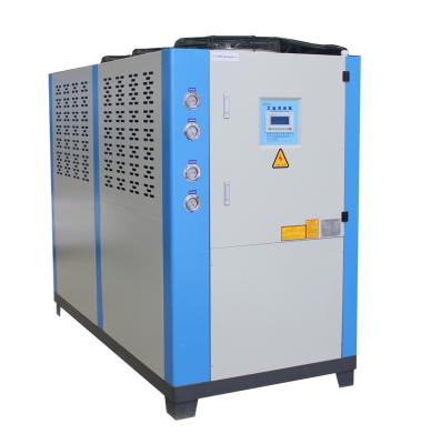 China Hotels 120 Ton Shell and Tube Evaporator Water Cooled Screw Chiller for sale