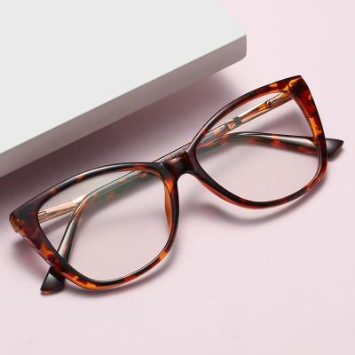 China For Eyeglasses Shades Glass M607 Lightweight Cat Eye Lenses Women TR90 Blue Light Blocking Glasses 2022 for sale