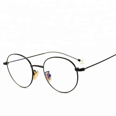 China Latest designer myopic glass hot sale frames monocle metal glass frames with fast delivery 2022 for sale