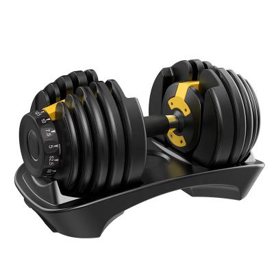 China Adjustable Dumbbell Functional Colorful Power Shaping Competition Training Adjustable Dumbbell 90 Pounds for sale