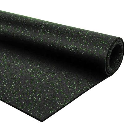 China Home Gym or Studio / Commercial Gyms / Backyard Personal Anti-Slip EPDM Gymnasium Rubber Flooring Rolls Tiles Sporting Goods Rubber Mat for sale