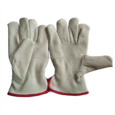 China Pig Grian Leather LEATHER GOAT GRAIN WORKING GLOVE 707 STYLE for sale