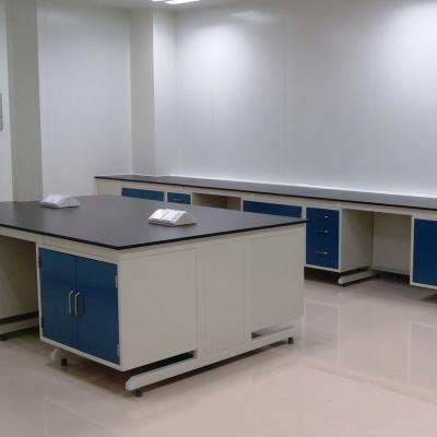 China Modern Lab Furniture School Table Lab Steel Lab Workbench for sale