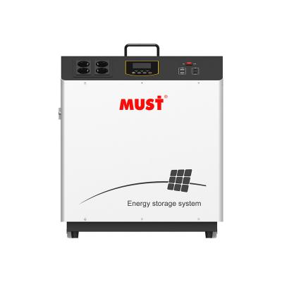 China Home NEED portable solar power station with battery control lifepo4 system power station cycle home energy storage equipment 4000times for sale