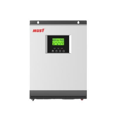 China MUST Off Grid Solar Sin Inverter Pure Wave 3KW 272*355*100mm for sale