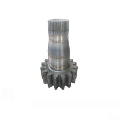 China Doosan Excavator Swing Reducer Gear Parts Gear Pinion 404-00091 Shaft For gearbox K1033589 130426-00005A Te koop