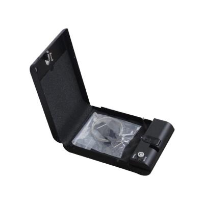 China hot selling 1mm biometric tickness high end gun MA100 steel safe box with flame retardant multiple use for sale