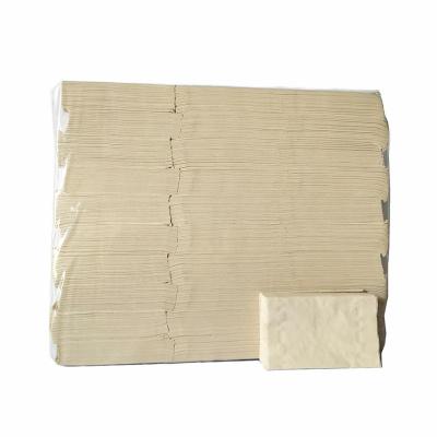 China Custom Wood Color Pocket Tissue 2/3ply Wood Color Travel Facial Tissue Bamboo Home Tissue Paper for sale