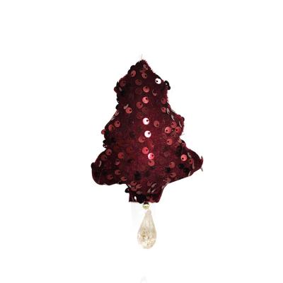 China Popular Christmas Tree Decoration Cloth Craft Decor Supplies Pendant Ornaments for sale