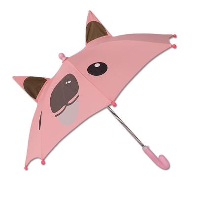 China China Factory Minimalist 3D Printing Pink Cartoon Cute Animals Umbrellas Umbrellas Umbrellas China Lovely Umbrellas for sale