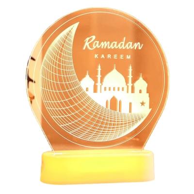 China Home Decorations.Gifts Kraff R Ramadan And Eid Mubarak Decorations Light Battery Types Led Eid Night Light Ramadan Decorations Kareem for sale