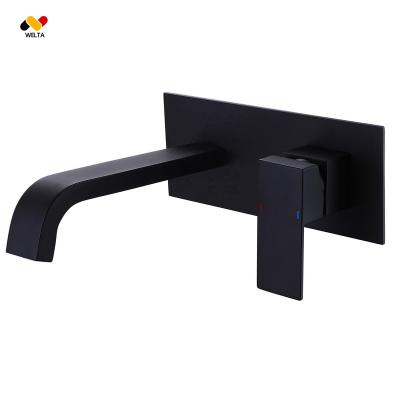 China New Quality Design Bathroom 3 Holes Basin Faucet Black Basin Faucet Metered Basin Faucet Faucets for sale