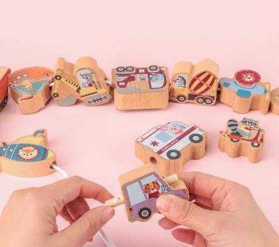 China Eco-friendly Material Brand New Set Of Letter Beads And Laces ABC Toys for sale