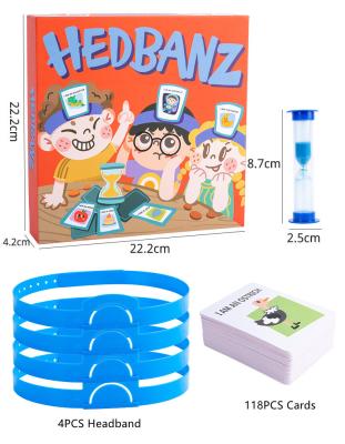 China Children's Learing Toys Family Kids Puzzle Board Game Cards Role Play Guessing Game for Kids and Adults for sale