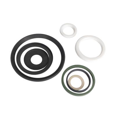 China Automotive Industry Corrosion Resistant Electrical Insulation PTFE White Gasket For Valves for sale