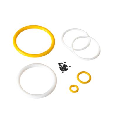 China Chinese Solid Round Square Silicon Rubber O Ring Cord Rubber Sealing Strip Automotive Industry Manufacturers for sale