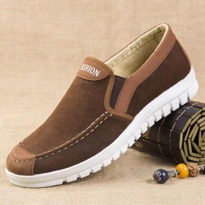 China Cushioning Four seasons old Beijing cloth shoes men's canvas shoes soft sole casual shoes for sale