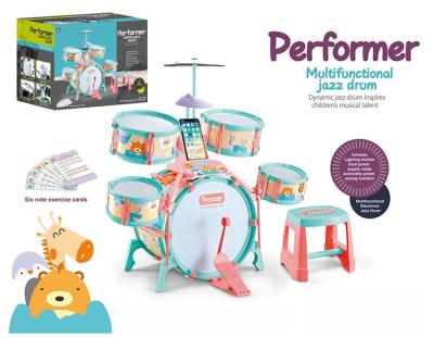 China Electric Musical Instrument Toys Innovative Function Musical Toy Flash Piano Drum Educational Musical Toy for sale