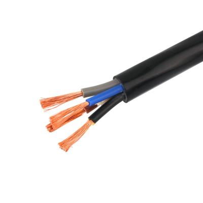 China Hot Offer Control Cable PVC Sheathed Super Flexible Flat And Round Electrical Cable Jumper 309-Y Wire H05VVV-F H05V2V2-F H05V2V2H2-F for sale