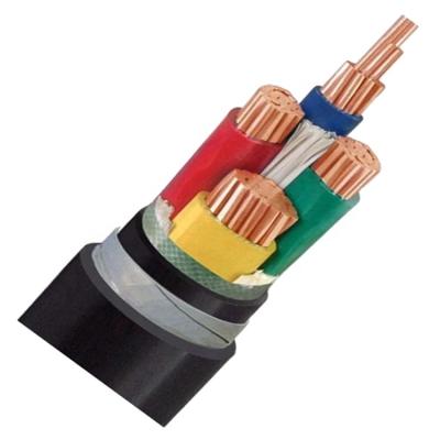 China 0.6/1KV Underground XLPE PVC Insulated U-1000 RVFV Cable With Steel Tape Armored for sale