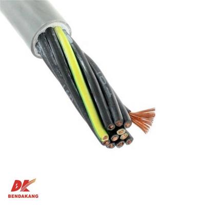 China INSTRUMENTATION 300/500V Multicore Flexible PVC Insulated And PVC Sheathed Control Cable for sale