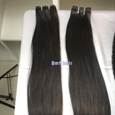 China BMF Super Good Quality Double Bundle Straight Human Hair Silky Straight Virgin Virgin Hair, Cuticle Aligned Hair, Double Human Hair for sale