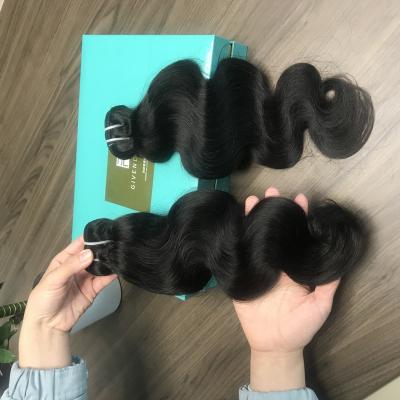 China Factory Wholesale Body Wave Cuticle Aligned Peruvian Hair , Unprocessed Virgin Body Wave Hair Bundles With Closure for sale