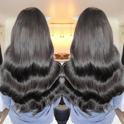 China Wholesale Cheap Hot Sale HD 100% Lace Frontal 100% Swiss Virgin Human Hair 3 Bundles With Silk Low Closure for sale