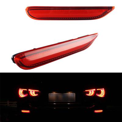 China ABS Lens LED Reflector Red Bumper Light Beacons For Q50 QX30 QX60 QX56 QX80 Brake Lights w/Sequential Turn Signal for sale