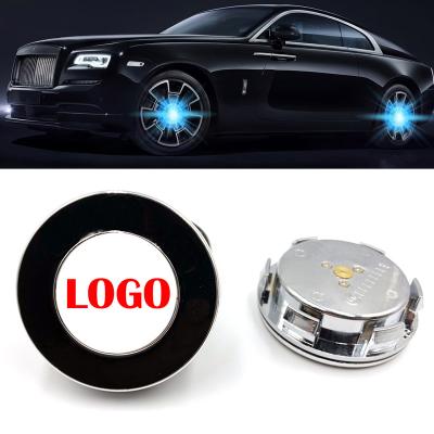 China Car Wheel Upgrade LED New Illuminated Wheel Center Caps Hub Cover Lights Magnetic Suspension Hubs Hot Sale for sale