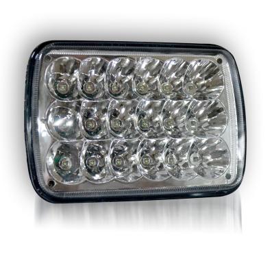 China Best Price 5x7 Car Diecast Aluminum Housing Auto Lighting Rectangle Led Headlight for sale