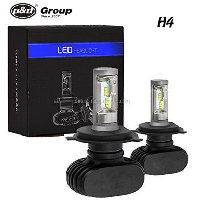 China Factory S1 CSP car led headlight bulb h1 h3 h4 h7 h13 9004 9005 9006 auto led conversion kit S1 headlgihts for sale