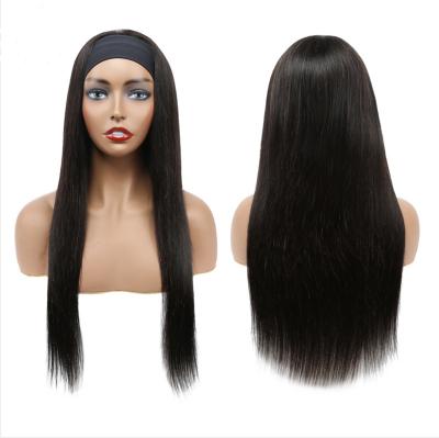 China Factory Wholesale Straight 12-24 Inch Long Water Wave Hair Wig Cheap Curly Headband Wig for sale