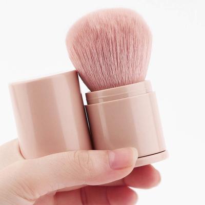 China Angular Blush Foundation Retractable Makeup Brush Simple Hot Selling Amazon Makeup Brush New Arrival Cosmetic Brush for sale