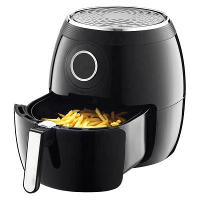 China Sale 5.5L Amazon Hotel Hot Electric Digital Air Fryer Digital Oven No Oil Air Fryer for sale