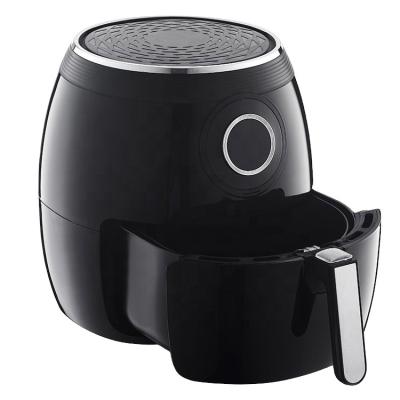 China 5.5L Home Hotel Kitchen Air Fryer Digital Display Multifunctional Industrial Electric Touch Air Fryer Without Oil for sale