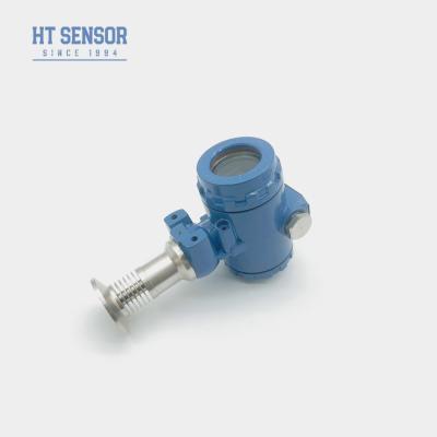 China 4-20mA Sensor de presión de diafragma plano Transmisor de presión sanitario para bebidas y alimentos en venta