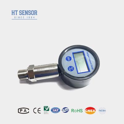 China Digital Pressure Gauge For 316L Stainless Steel Wetted Parts With 5Bit LCD Display for sale