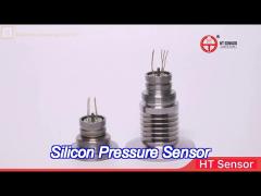 19mm diameter silicon diaphragm pressure sensor 316l piezoresistive pressure sensor