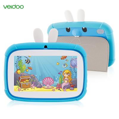 China WIFI/BT/Record/Customized software free download game kids tablet with sim card slot Tablet education 7 inch tablet 2G Ram Android 11 tablet pour children for sale