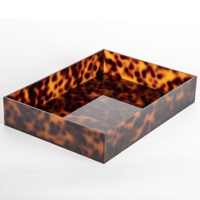 China Factory Wholesale Acrylic Restaurant/Hotel/Home HOMESWEET Tray Serving Jewelry Storage Acrylic Tray For Display for sale