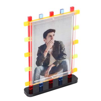 China Wholesale Home Office Decoration 4X6 Photo Frame Clear Acrylic Magnetic for sale