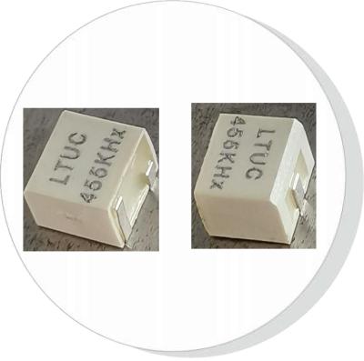 China Piezoelectric Ceramic Filter CFUCG455KH1X-R0 LTUC455KHx,Group delay time,low insertion loss,1dB ripple， for sale