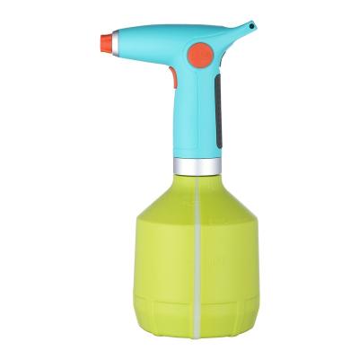 China Automatic Adjustable Water Level Knob Electric Spray Bottle Garden Plant Viewable Mister Can CE 1L Cleaning Battery Powered Watering Disinfection for sale