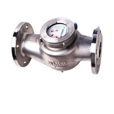 China Melt KUNKE 4-20mA PN16 Pressure Cold Water Multi-Jet Large Caliber Melt Remote Reading Water Flow Meter for sale