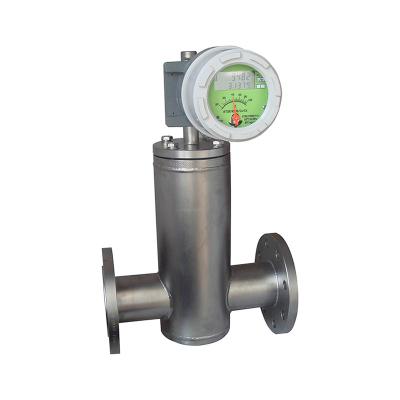 China Manufacturer direct sale 304/316 variable area flowmeter anti-corrosion flow meter metal rotor measure corrosive GA for sale