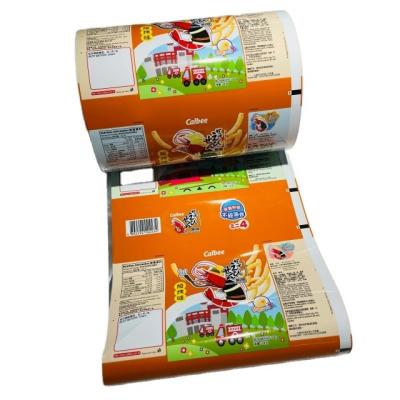 China Customized Moisture Proof Food Packaging Laminated Roll Film Printed Plastic Film Packaging for sale