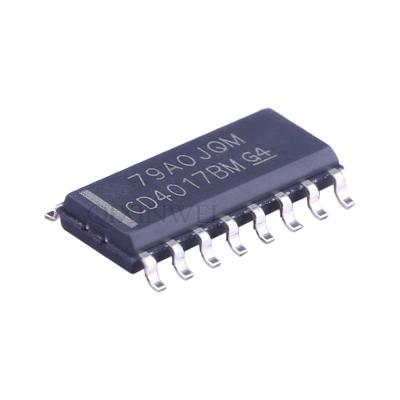 China Integrated Circuits CD4017BM96 SOIC-16 CD4017BM96 CMOS Counter for sale