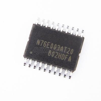 China STM8S003F3P6 8051 N76E003AT20 TSSOP20 1KB Substitution of N76E003 Microcontroller for sale