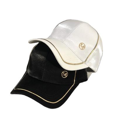 China Fashion JOINT M Casual Mercerized High End Baseball Cap Ladies Baseball Cap Hat for sale